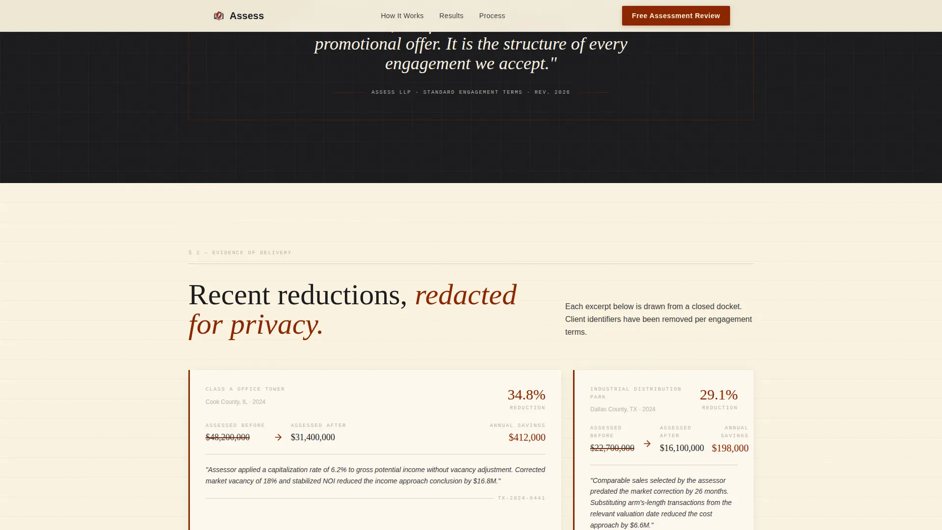 Real Estate & Property Law Pricing Website Template