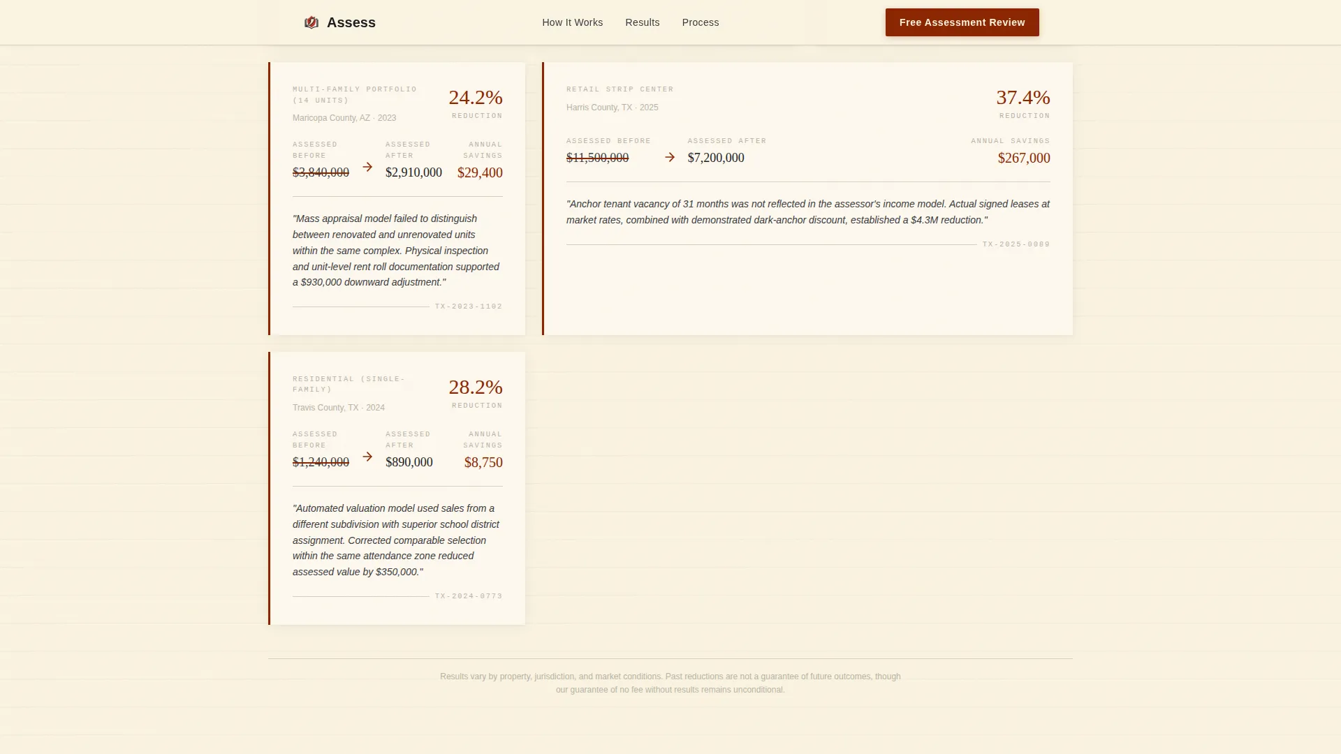 Real Estate & Property Law Pricing Website Template