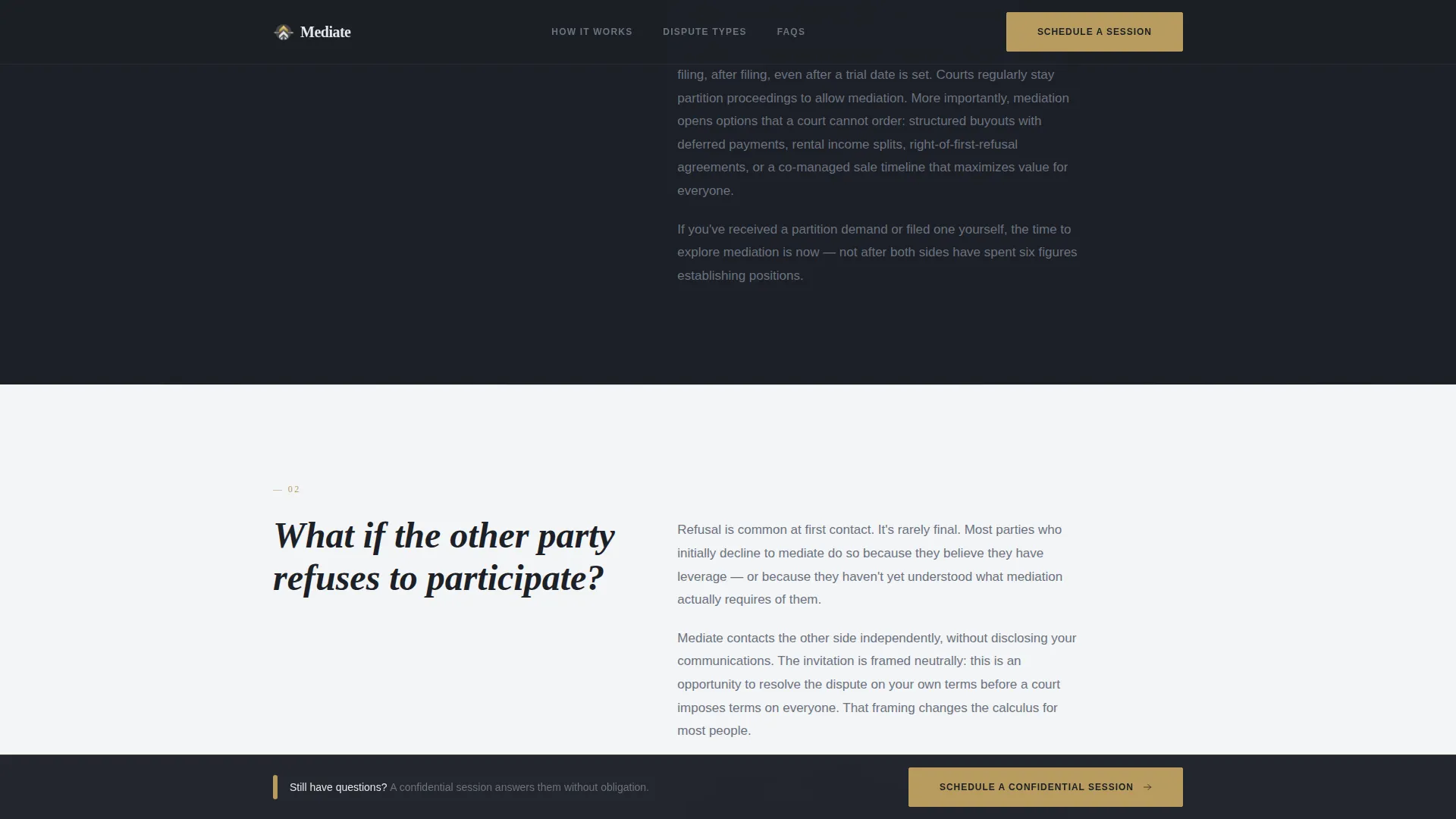 Real Estate & Property Law Booking Website Template