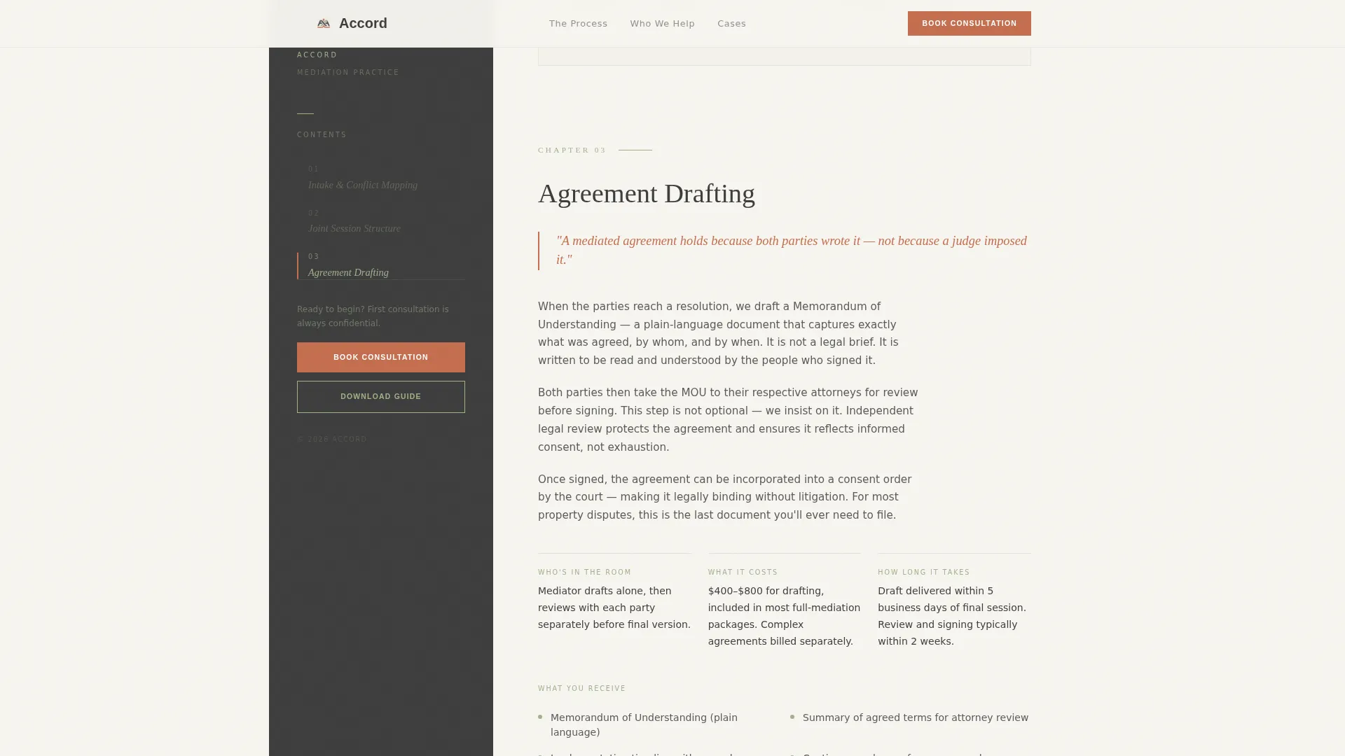 Advanced Mediation & Alternative Dispute Appointment Booking Website Template