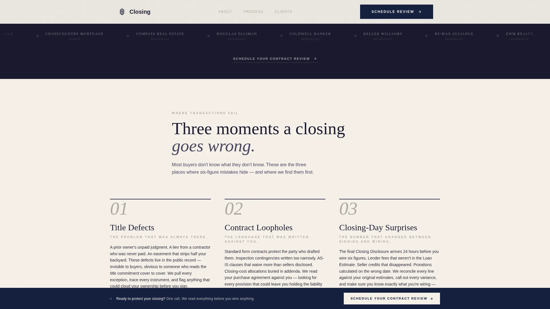 Real Estate & Property Law Advanced Booking Website Template