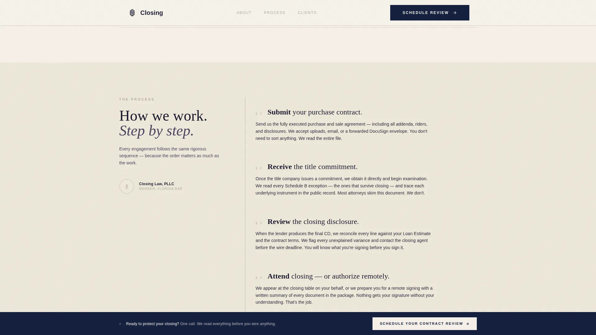 Real Estate & Property Law Advanced Booking Website Template