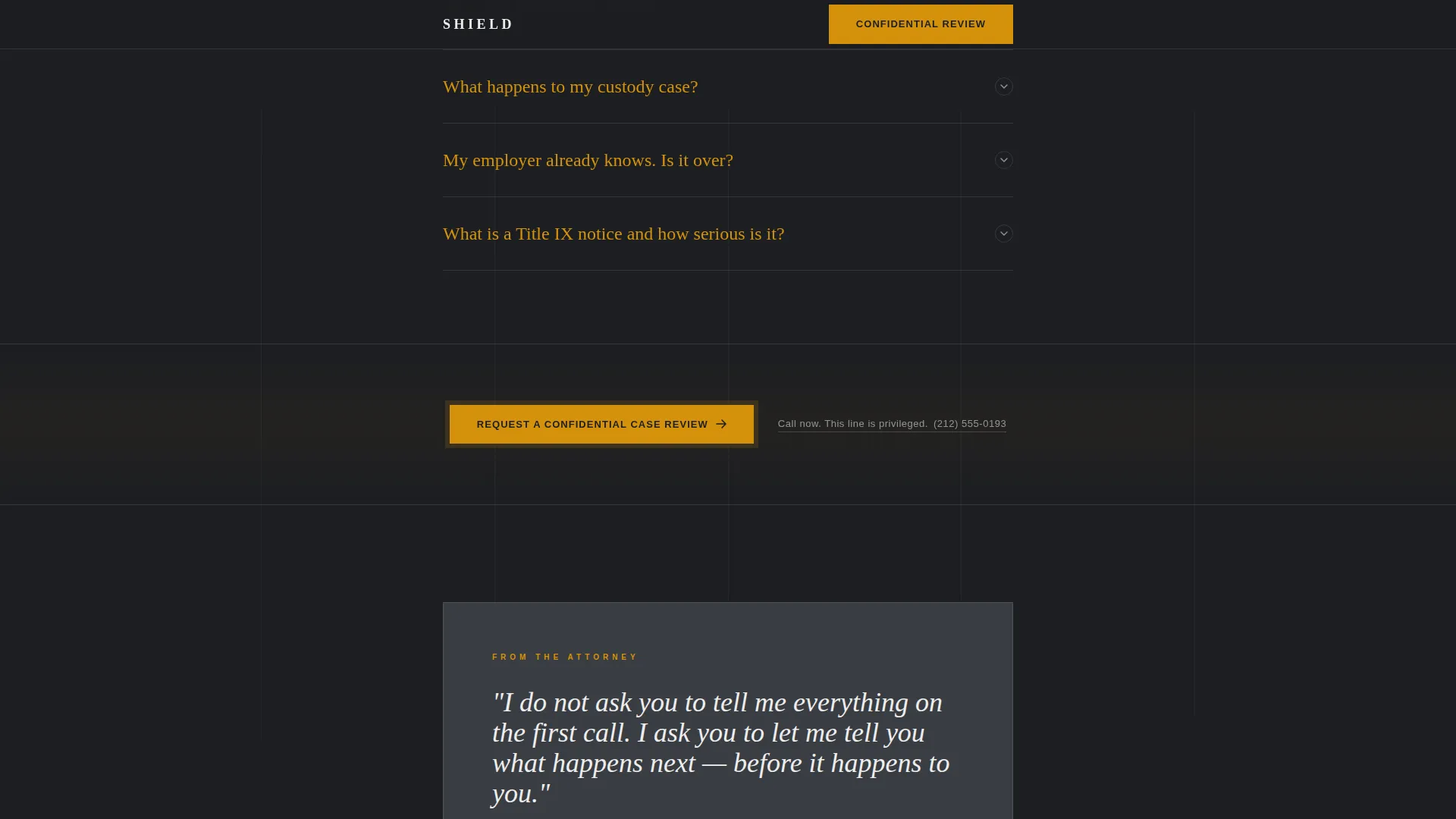 Criminal Defense Advanced Booking Website Template