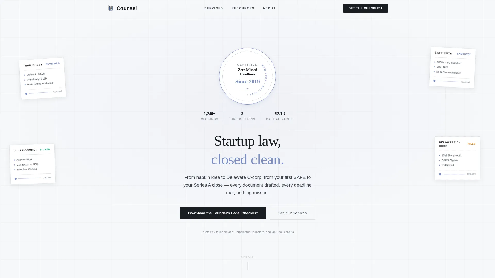 Corporate & Business Law Professional Website Template
