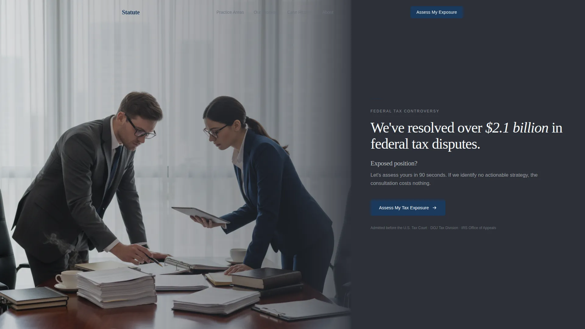 Corporate & Business Law Professional Website Template