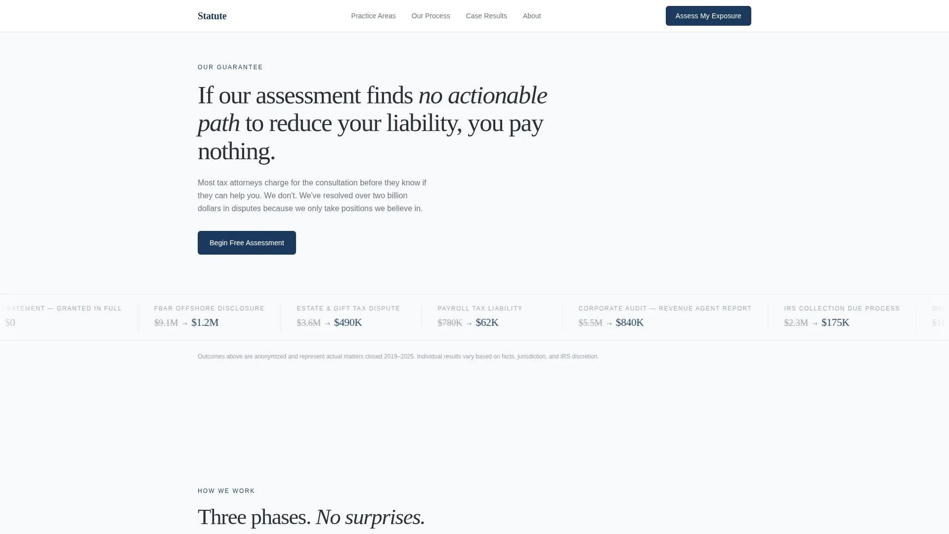 Corporate & Business Law Professional Website Template