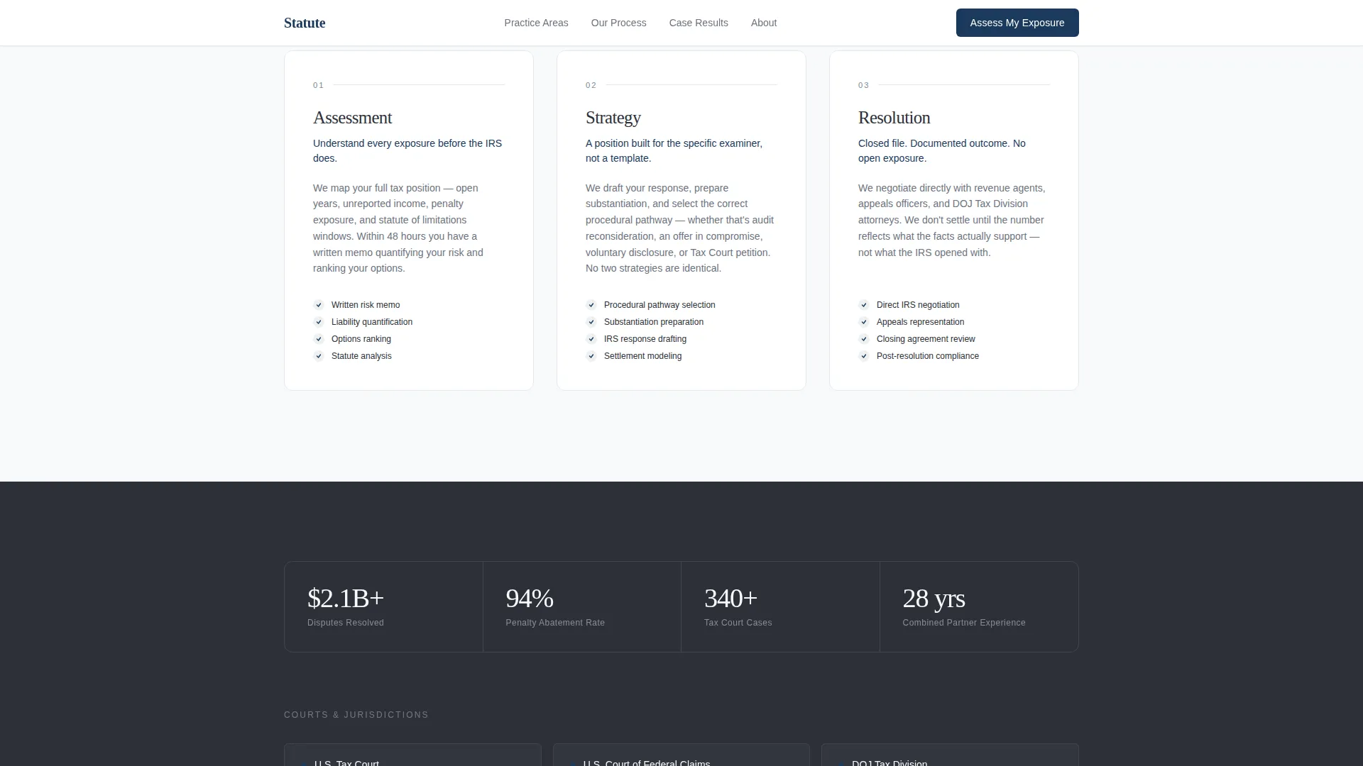 Corporate & Business Law Professional Website Template