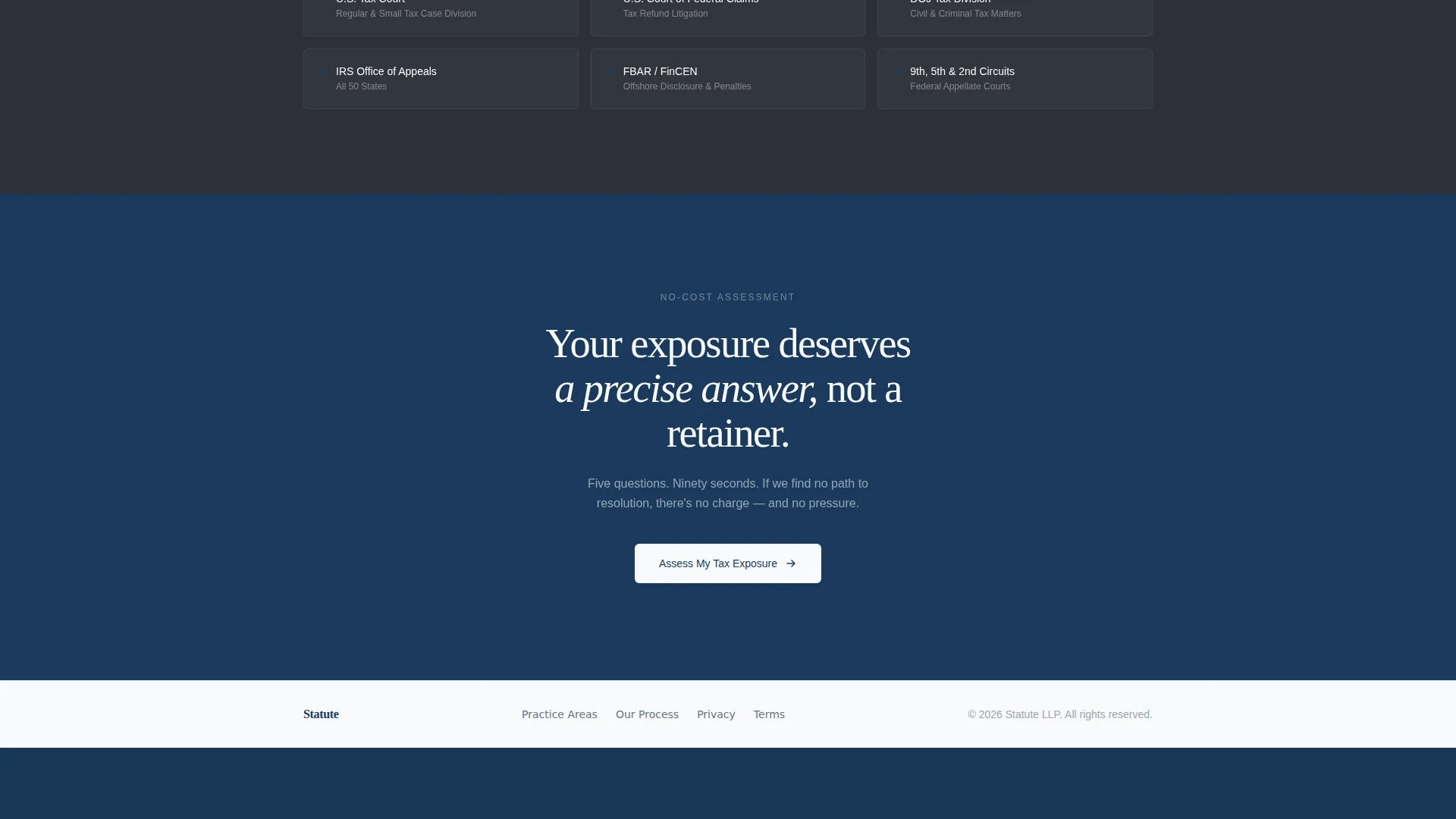 Corporate & Business Law Professional Website Template