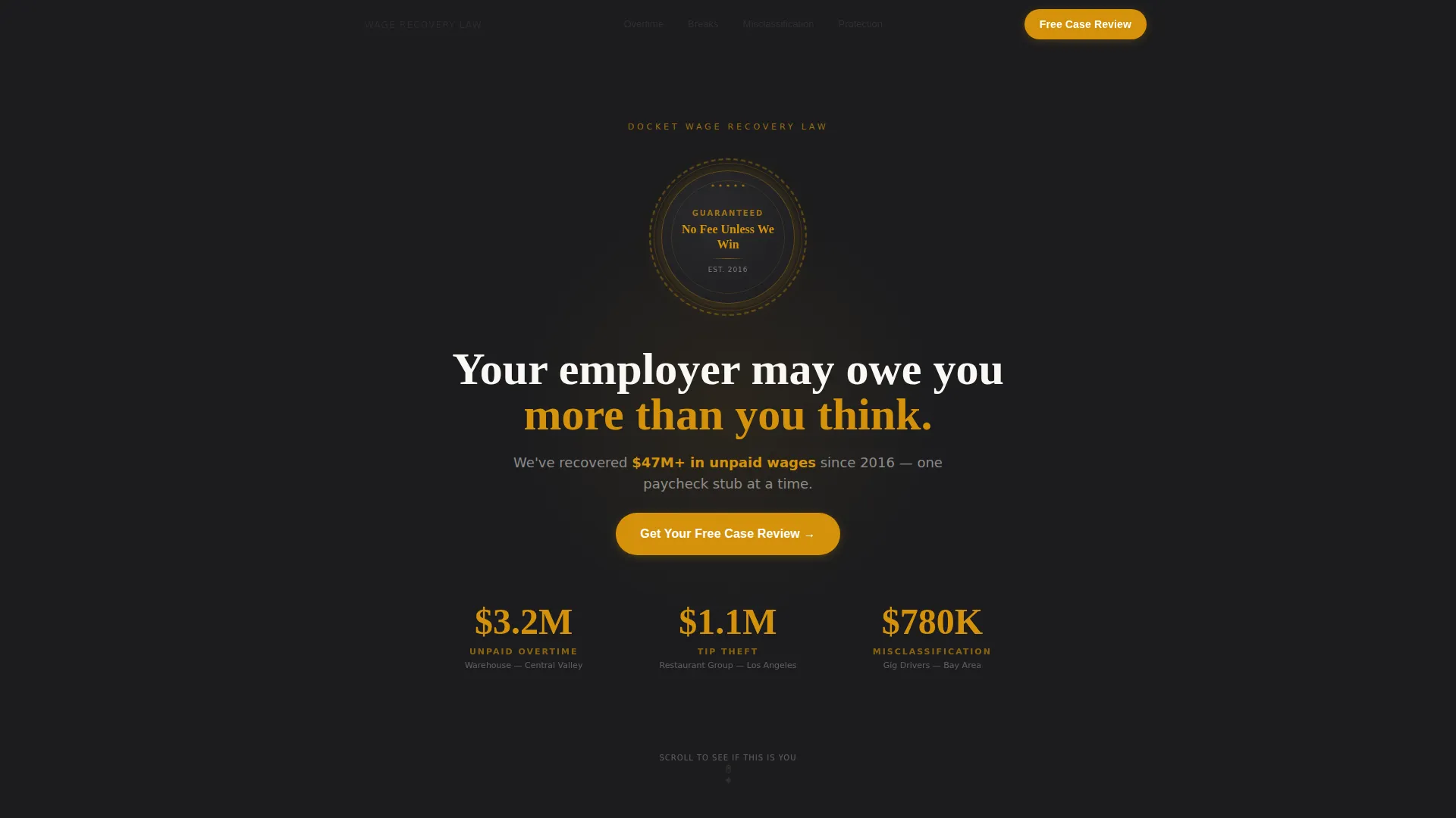 Employment & Labor Law Complete Booking Website Template