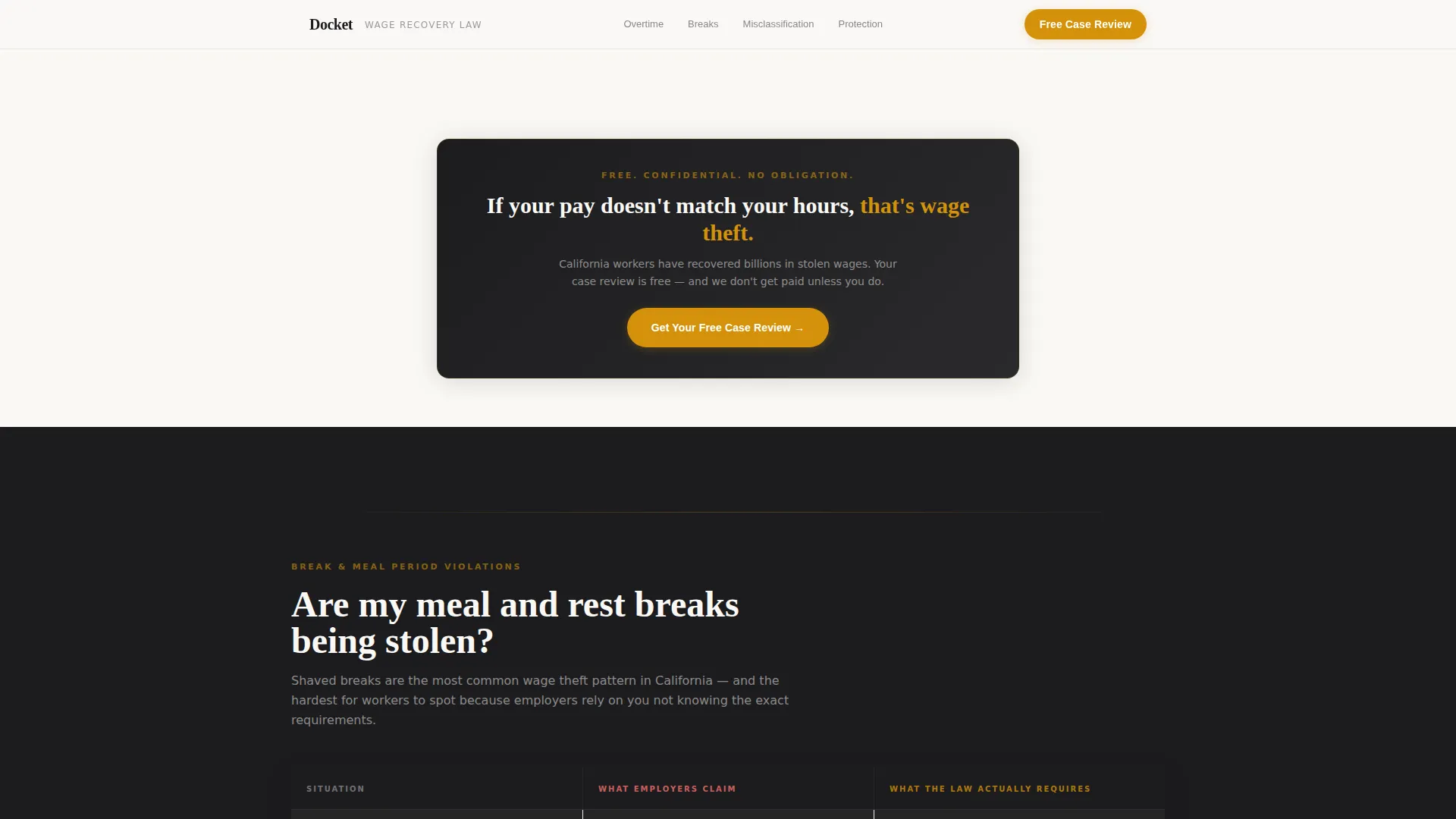 Employment & Labor Law Complete Booking Website Template