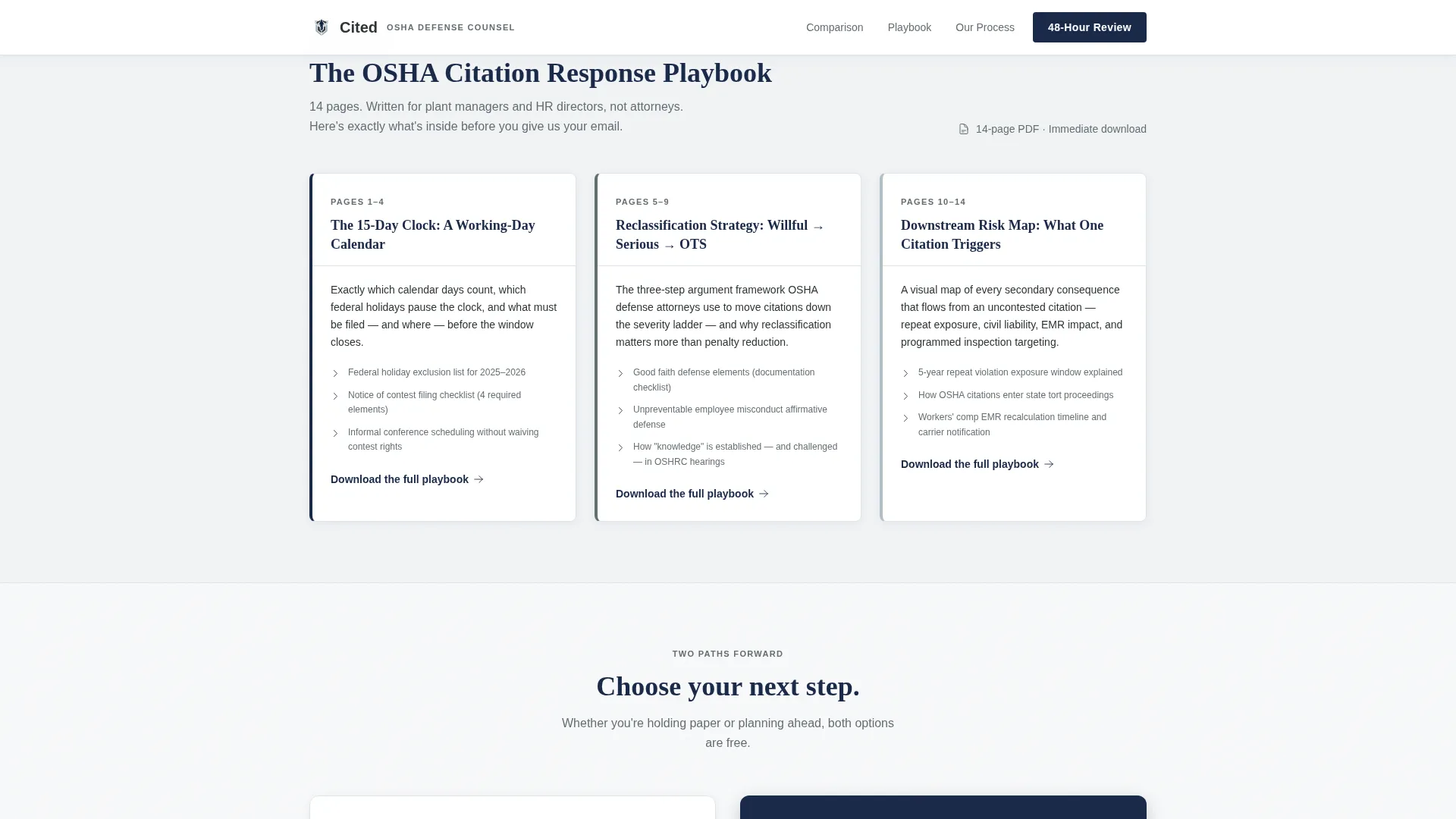 Employment & Labor Law Reviews Website Template