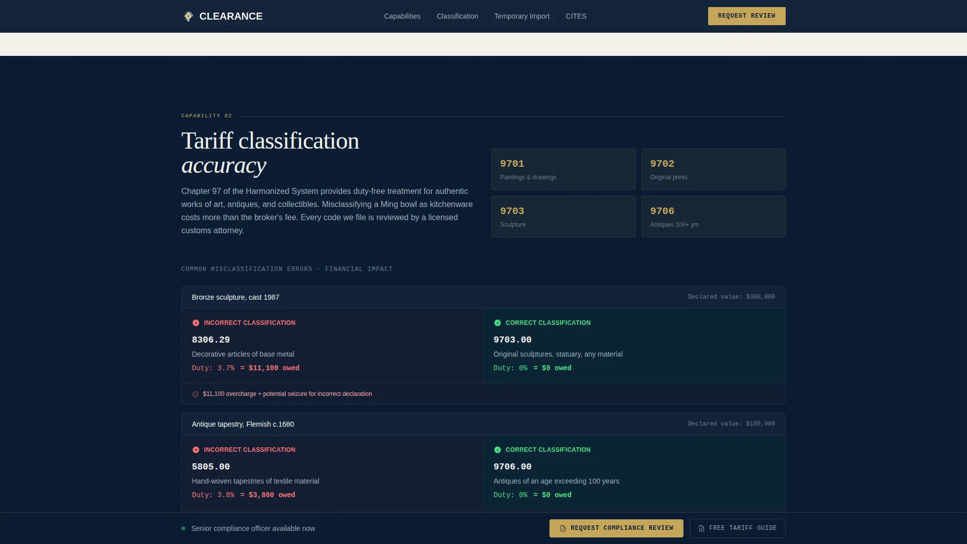 Authoritative Customs | Free Website Template | Rocket