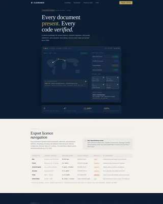 Authoritative Customs | Free Website Template | Rocket