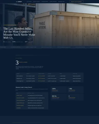 Precision Artwork | Free Website Template | Rocket
