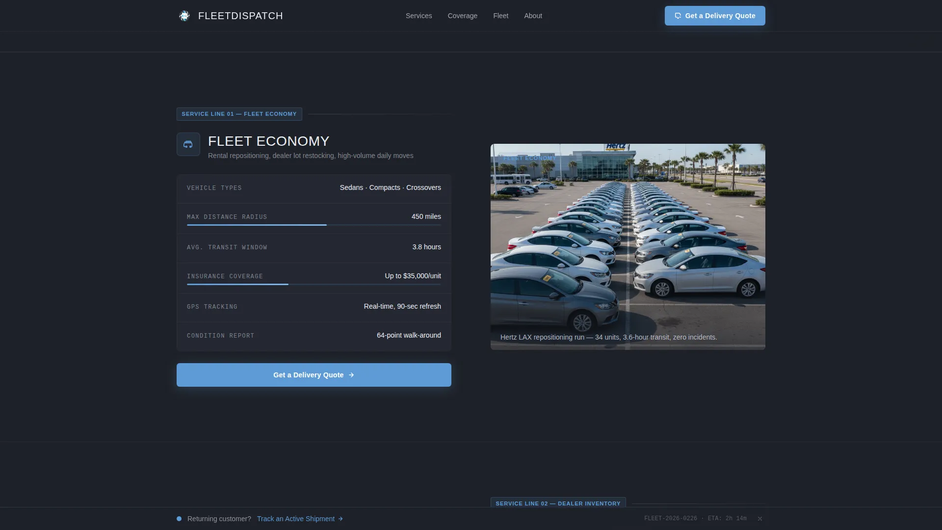Precision Automotive | Free Website Template | Rocket
