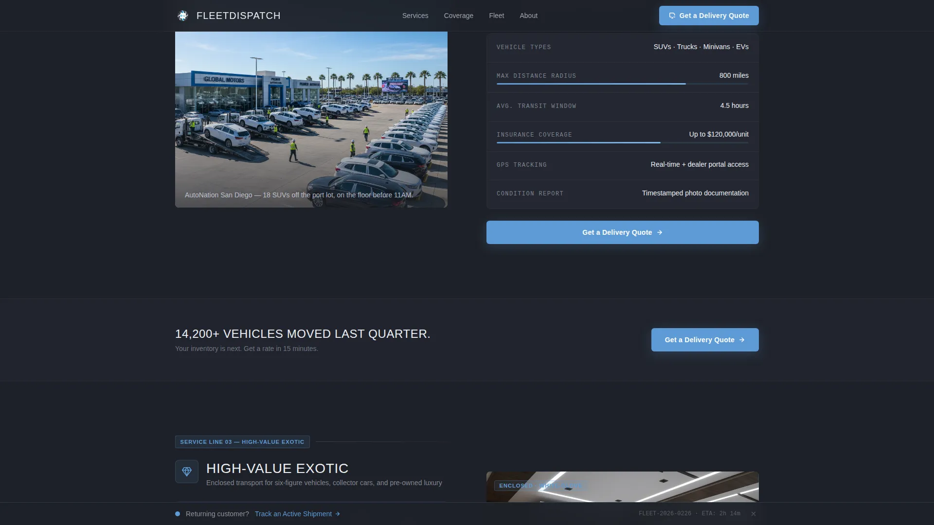 Precision Automotive | Free Website Template | Rocket