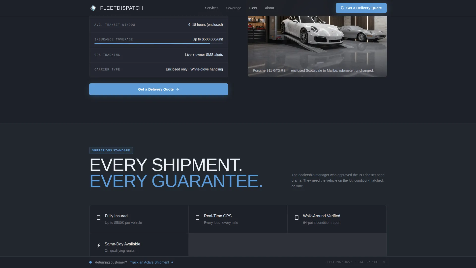 Precision Automotive | Free Website Template | Rocket