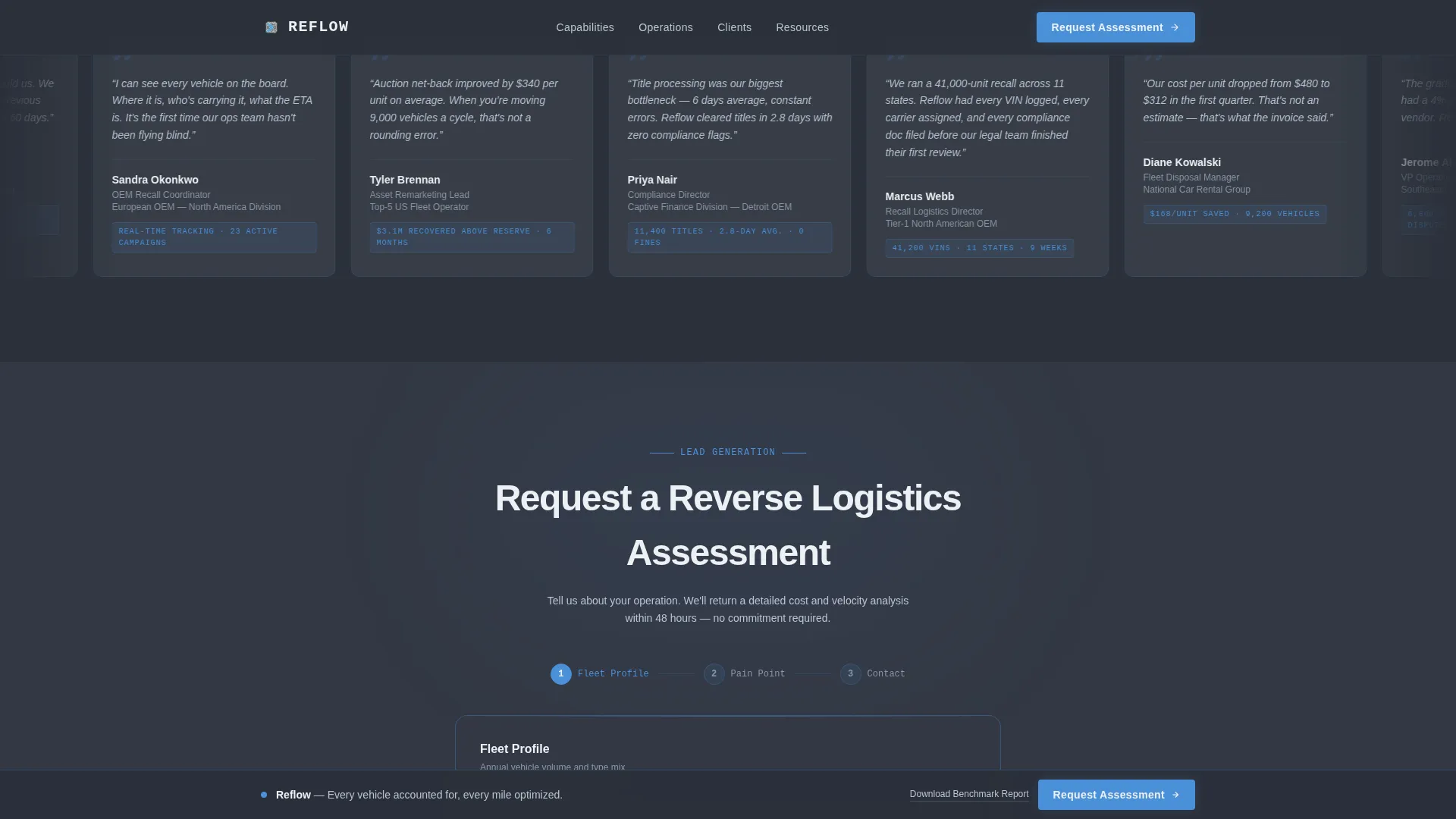 Precision Automotive | Free Website Template | Rocket
