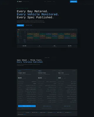 Engineered Fleetstorage | Free Website Template | Rocket
