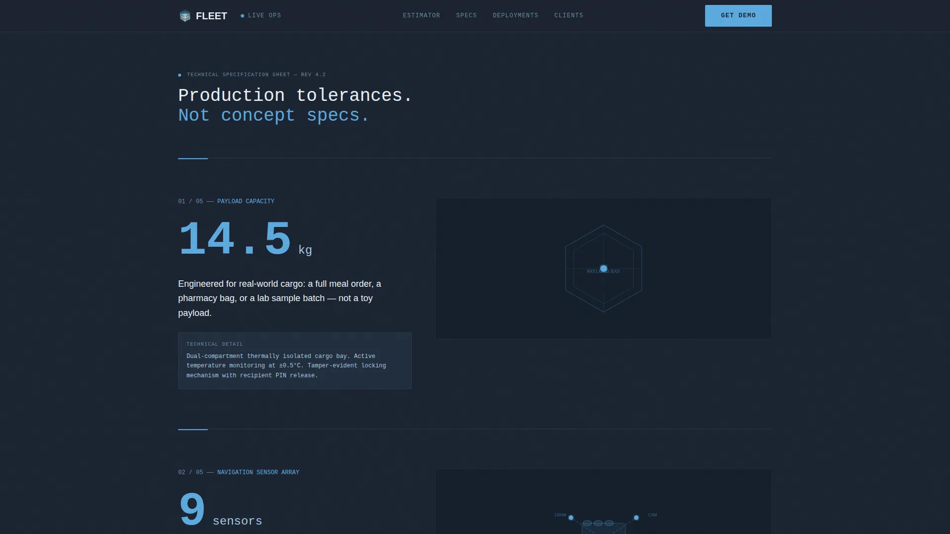 Last-Mile & Delivery Cost Calculator Website Template