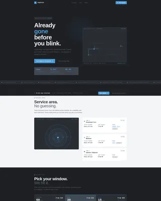 Last-Mile & Delivery Specialist Cost Calculator Website Template