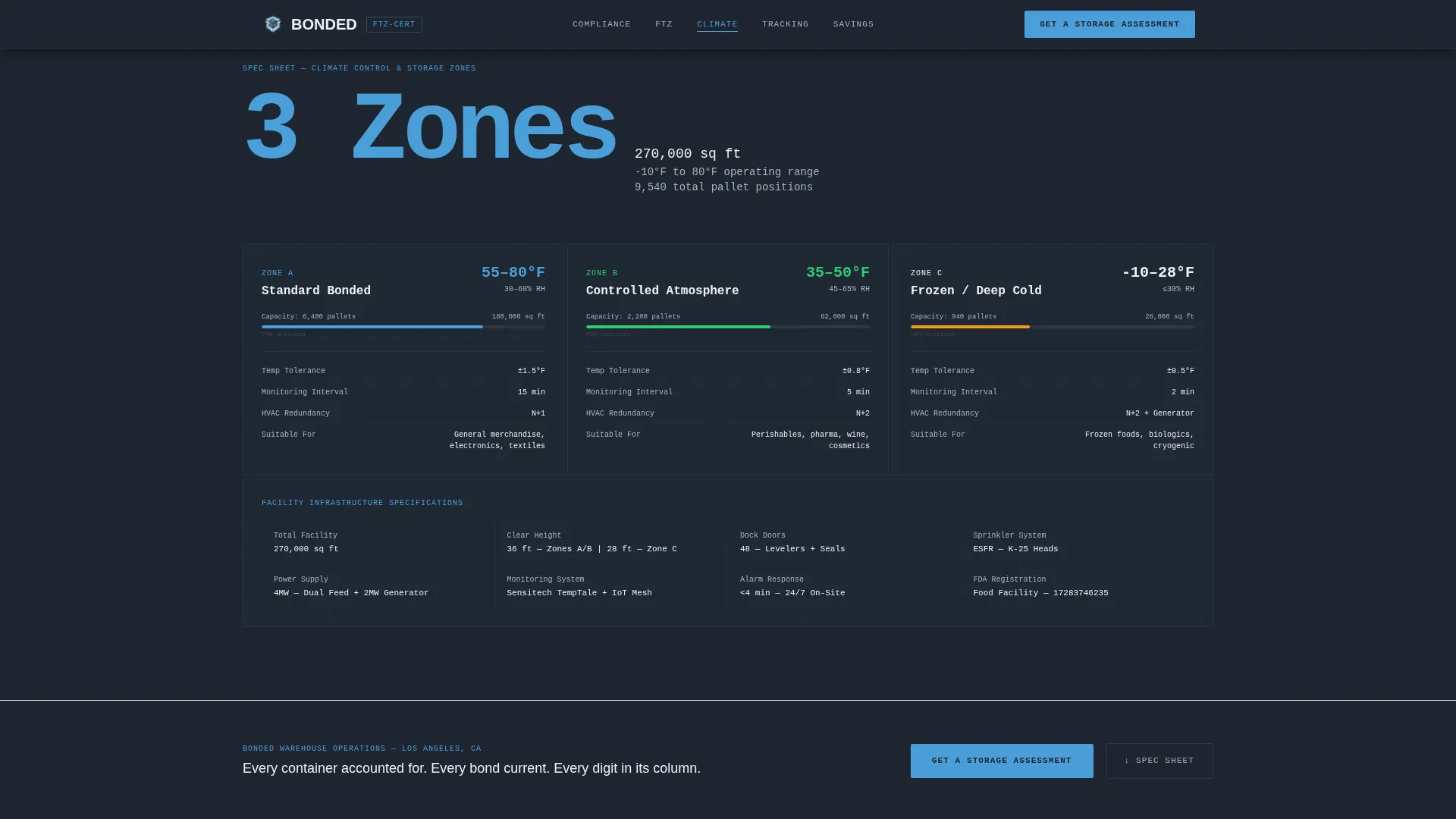 Warehouse & Distribution Privacy Policy Website Template