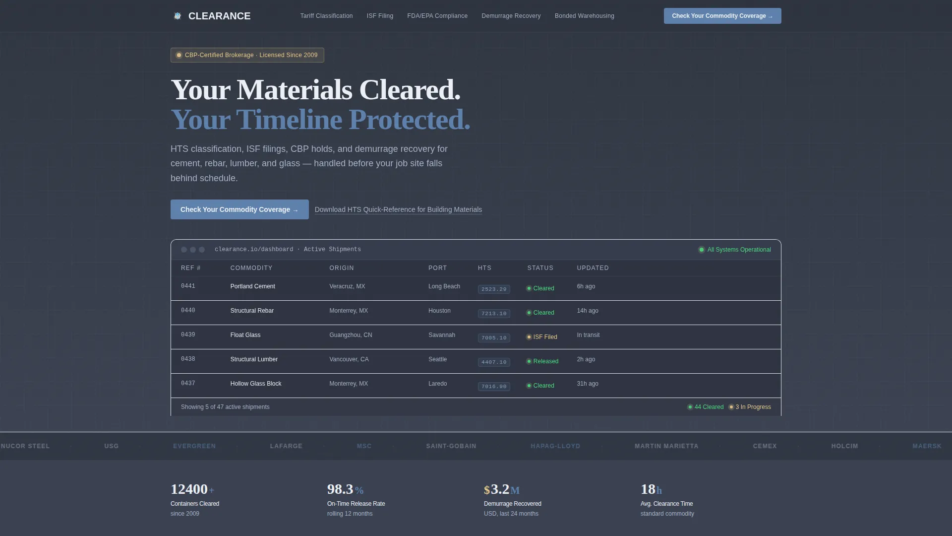 Efficient Import-Export | Free Website Template | Rocket