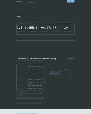 Precision Freightforwarder | Free Website Template | Rocket