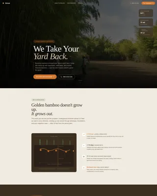 Bamboo Products & Advanced Booking Website Template