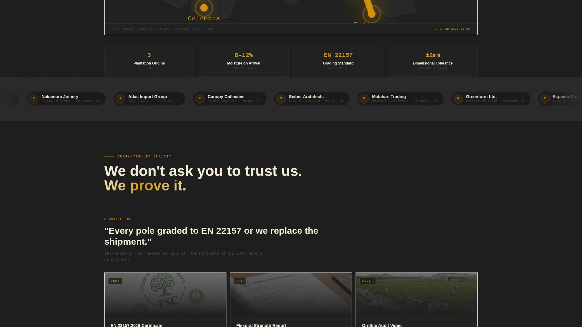 Bamboo Products & Professional Website Template