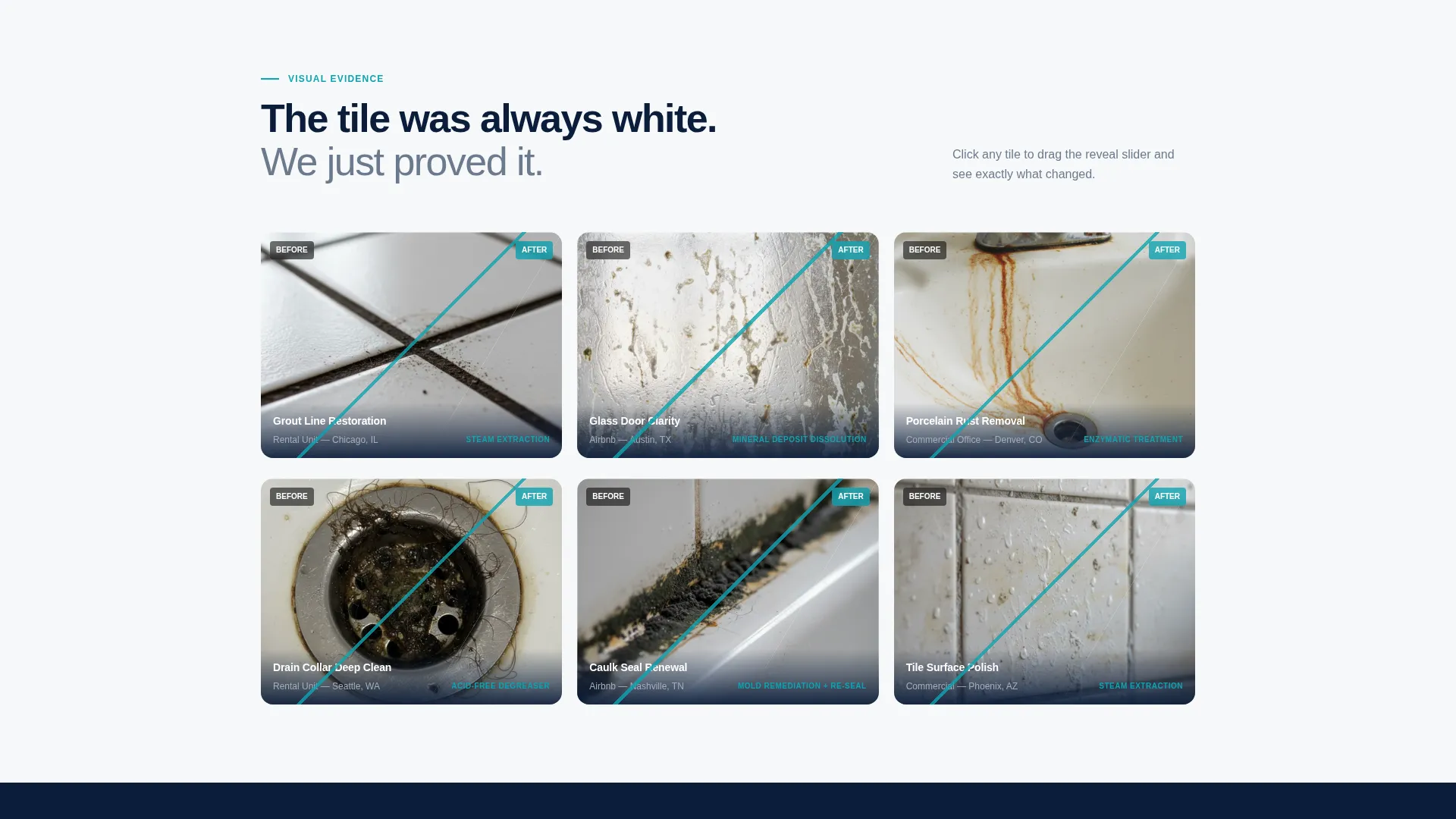 Bathroom Renovation Booking Website Template