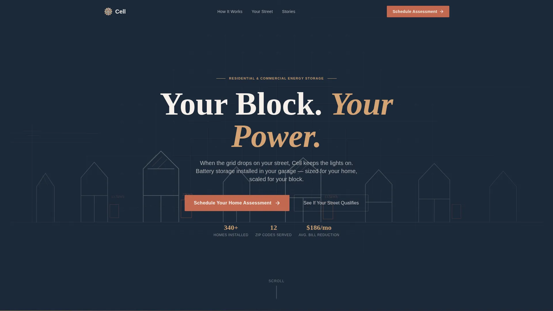 Battery & Energy Storage Installer Landing Page Template