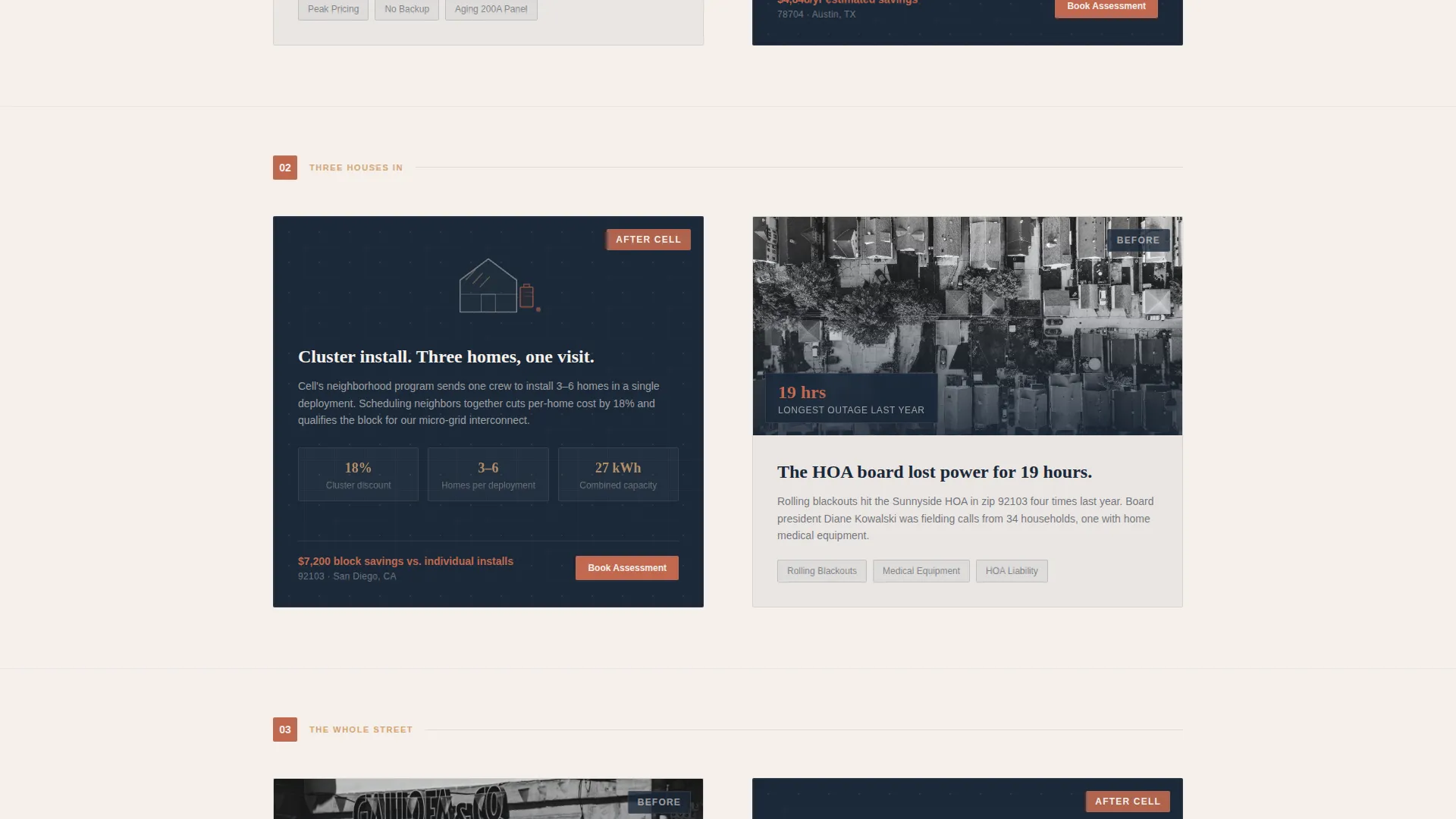 Battery & Energy Storage Installer Landing Page Template