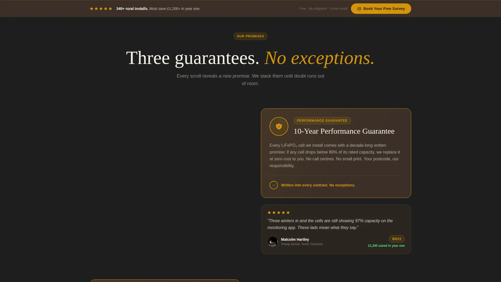 Certified Specialty Construction Appointment Booking Website Template