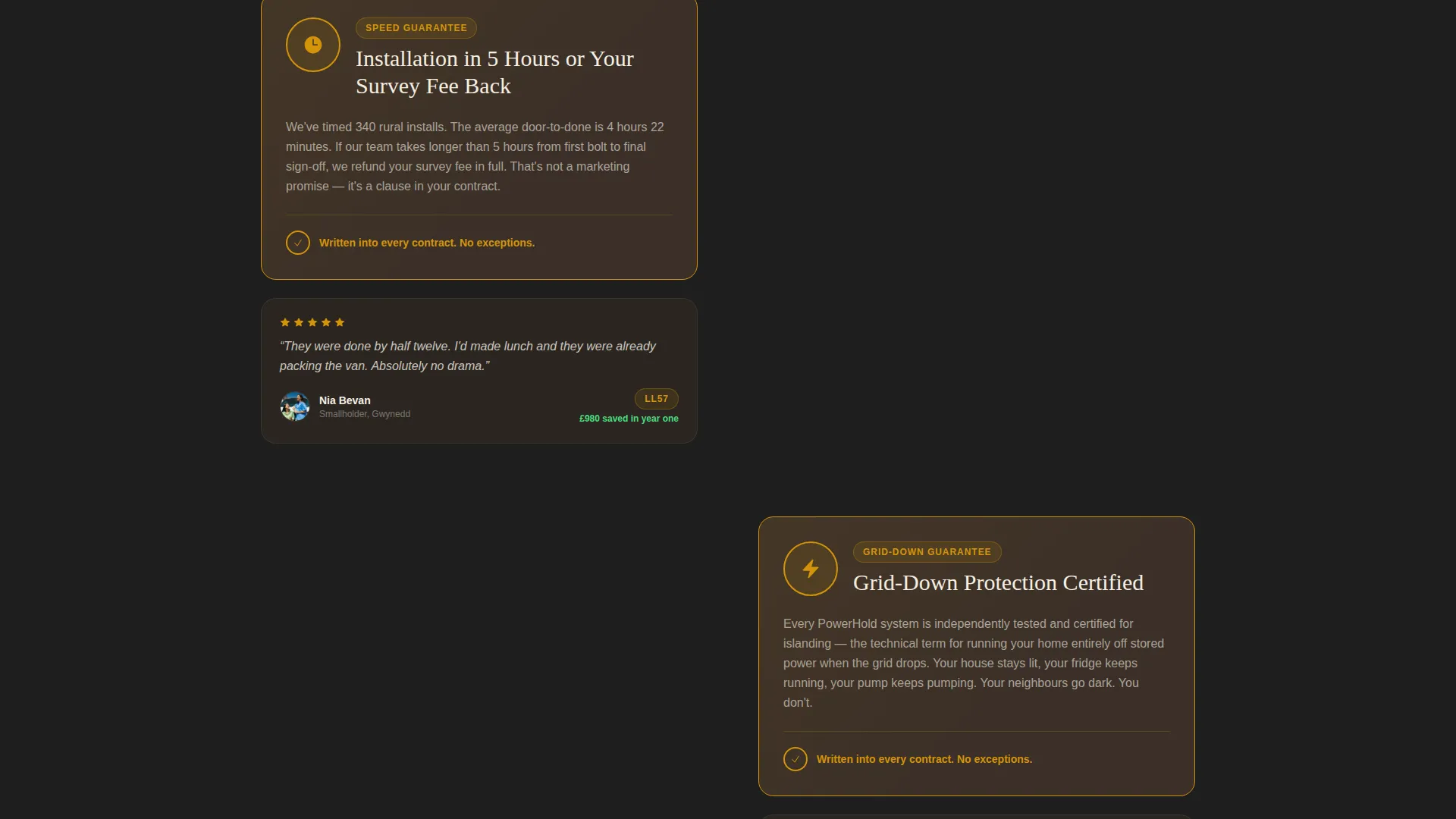Certified Specialty Construction Appointment Booking Website Template