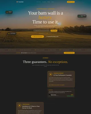 Certified Specialty Construction Appointment Booking Website Template