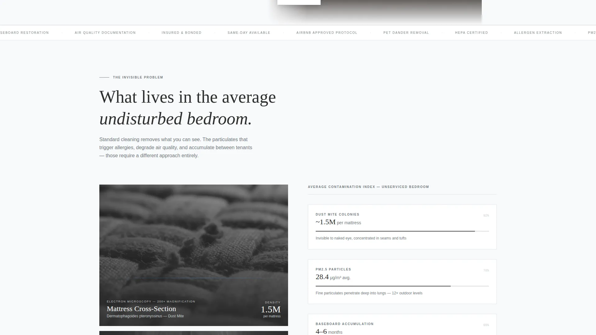 Meticulous Facility Cleaning Landing Page Template