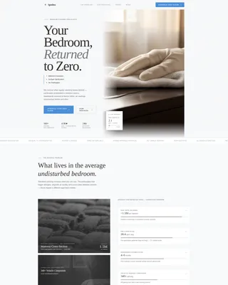 Meticulous Facility Cleaning Landing Page Template