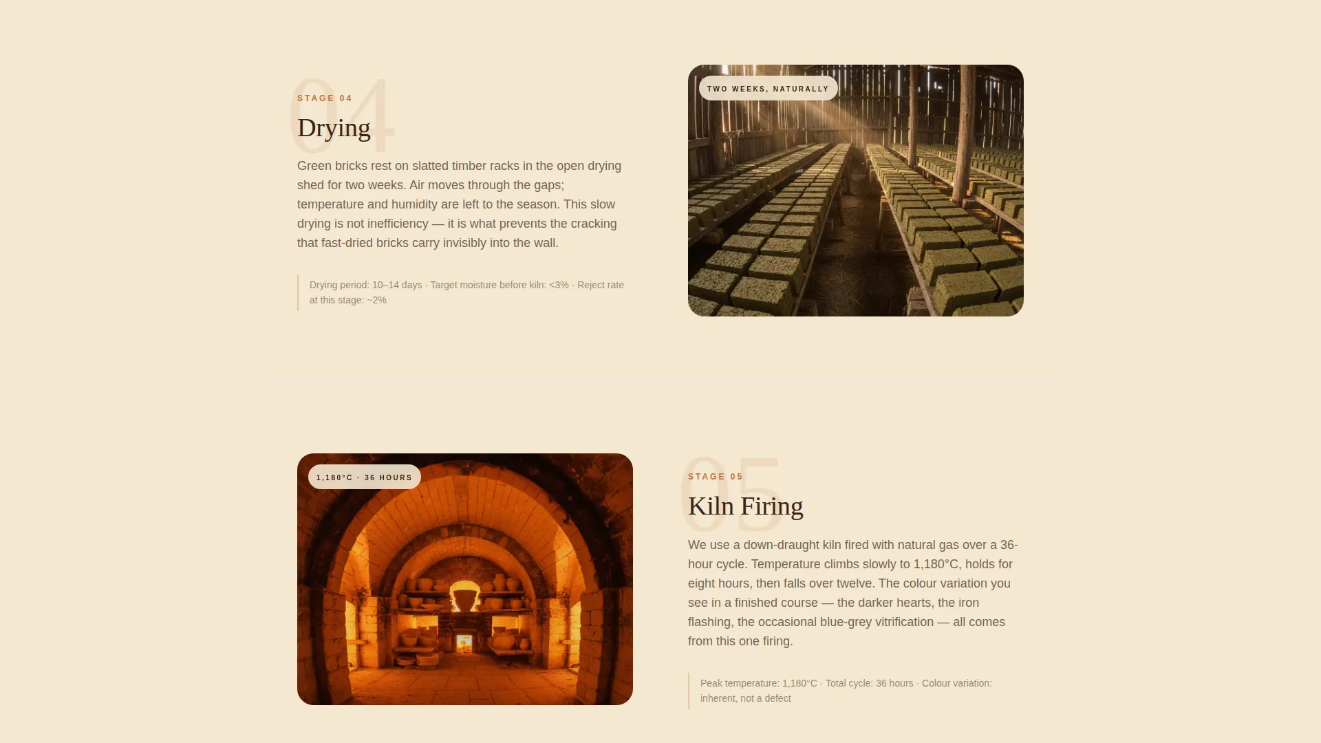 Brick Supplier Landing Page Template | Find Your Brick