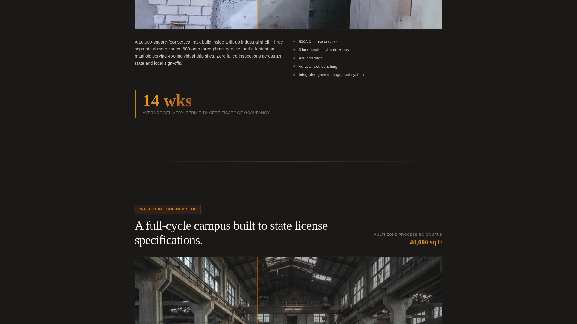 Expert Specialty Construction Professional Website Template