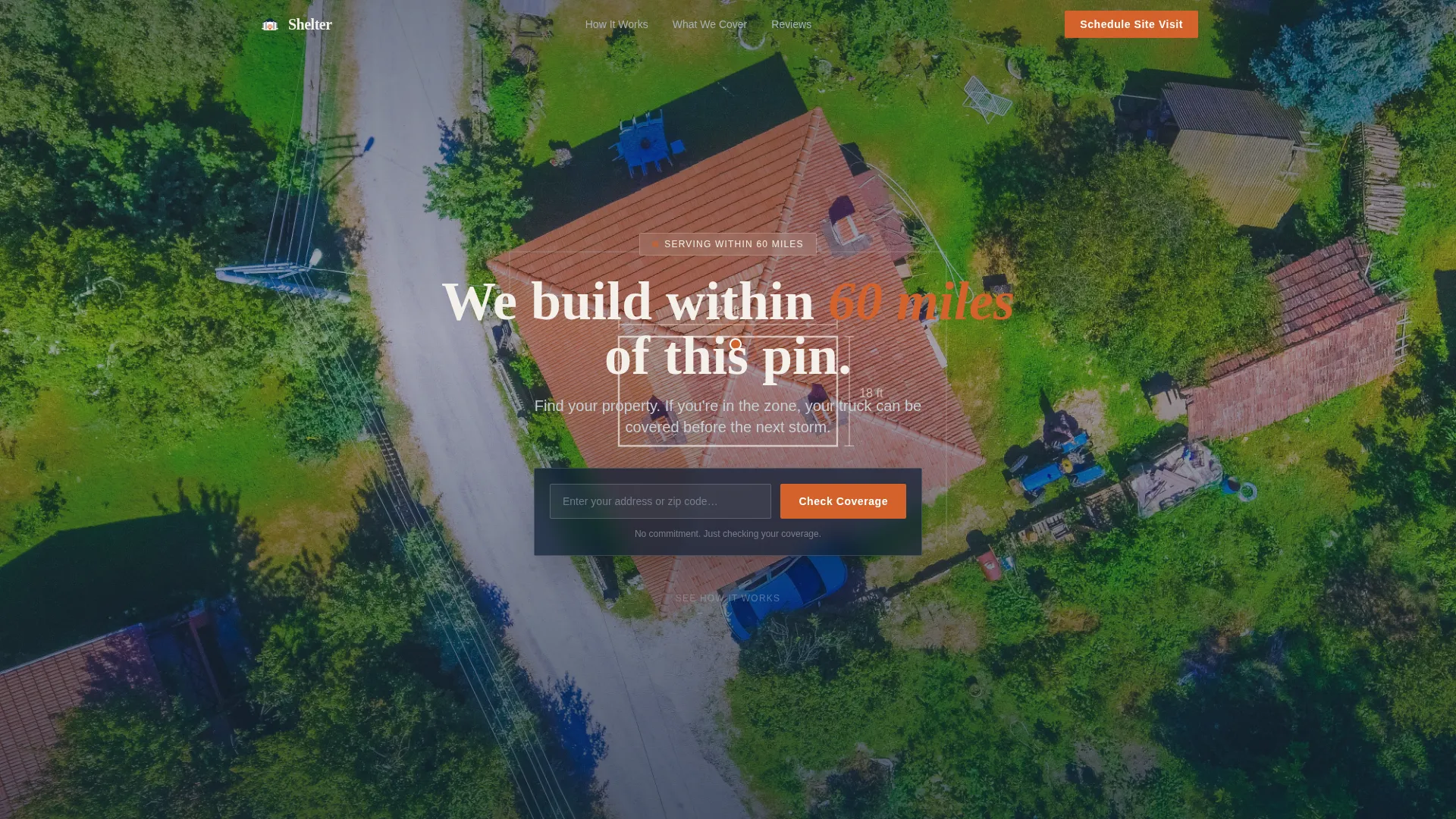 Carport Builder Booking Landing Page Template