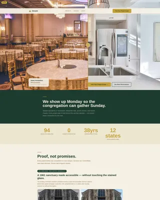 Highconverting & Landing Page Template