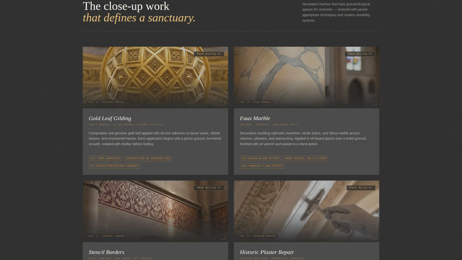 Church Painting Contractor Landing Page Template