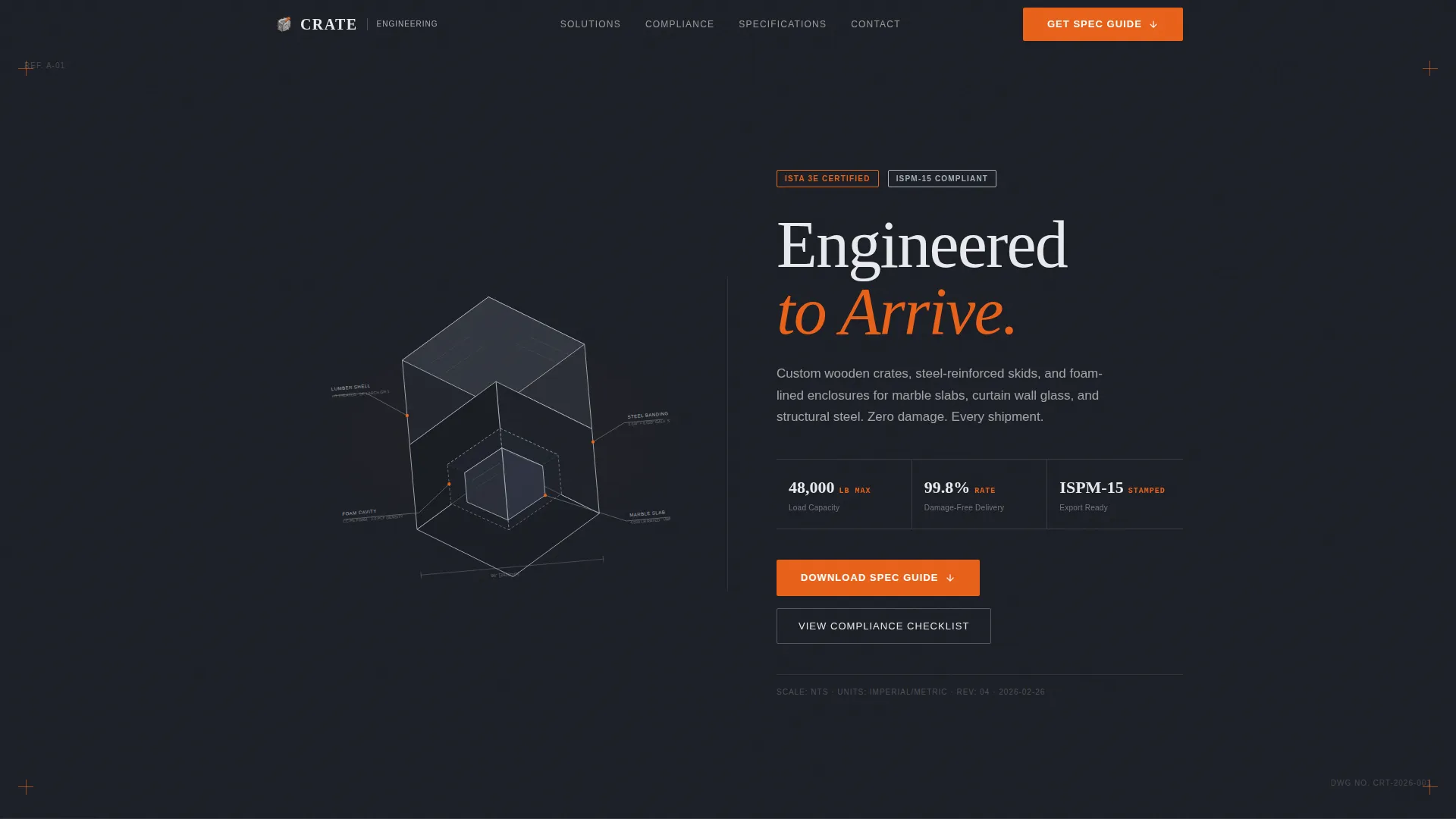 Precision Materialpackaging | Free Website Template | Rocket
