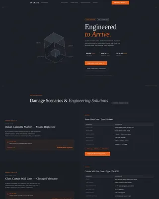 Precision Materialpackaging | Free Website Template | Rocket