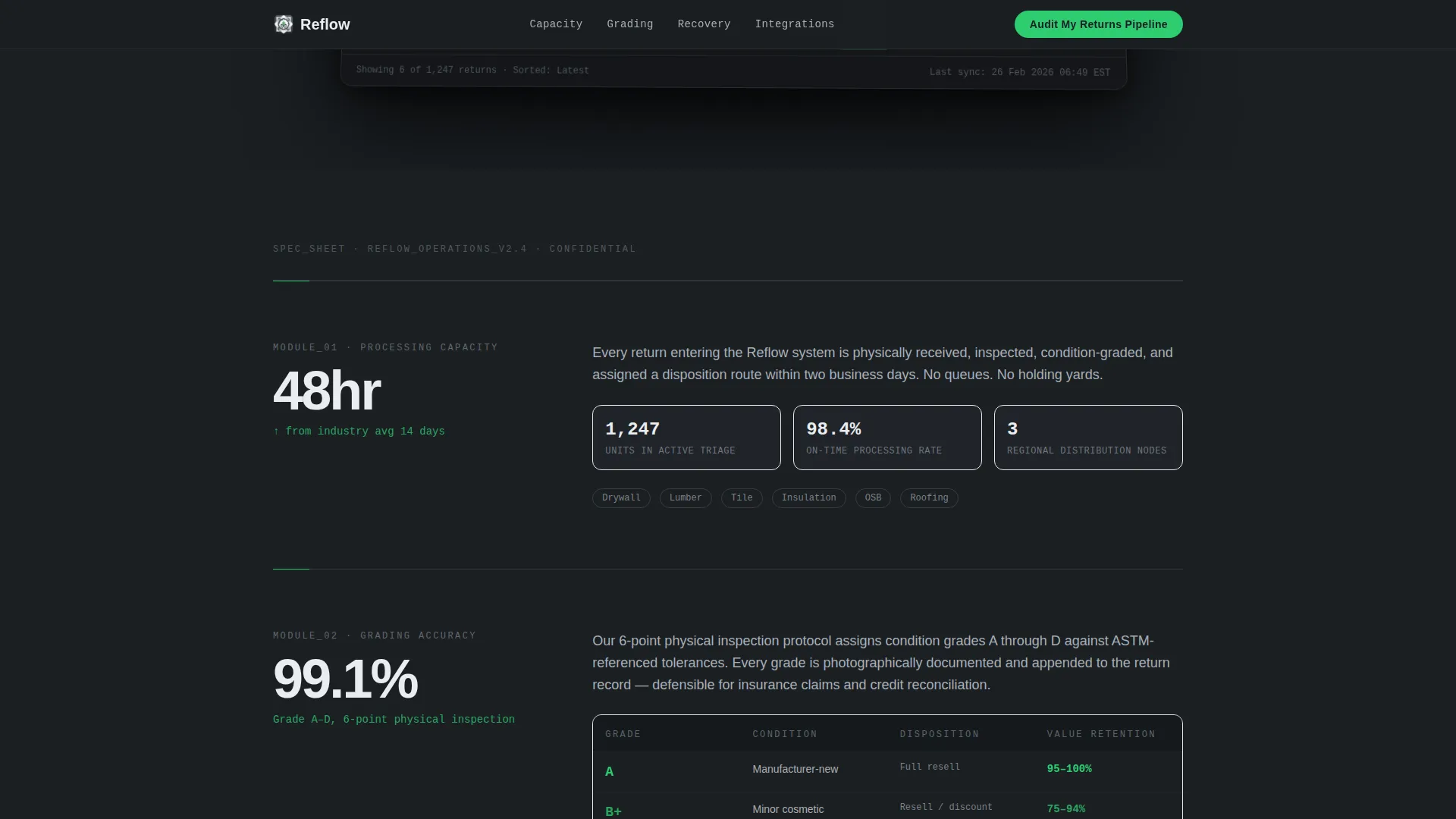 Precision Logistics | Free Website Template | Rocket
