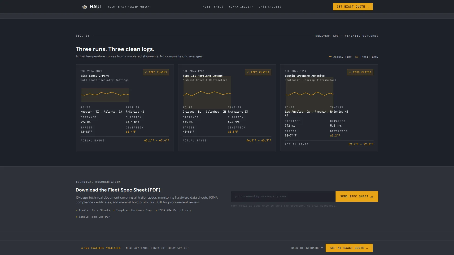Precision Climatecontrolled | Free Website Template | Rocket