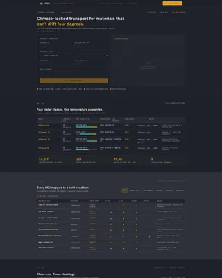 Precision Climatecontrolled | Free Website Template | Rocket