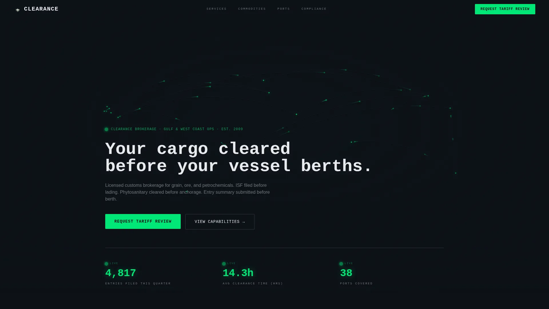 Precision Brokerage | Free Website Template | Rocket