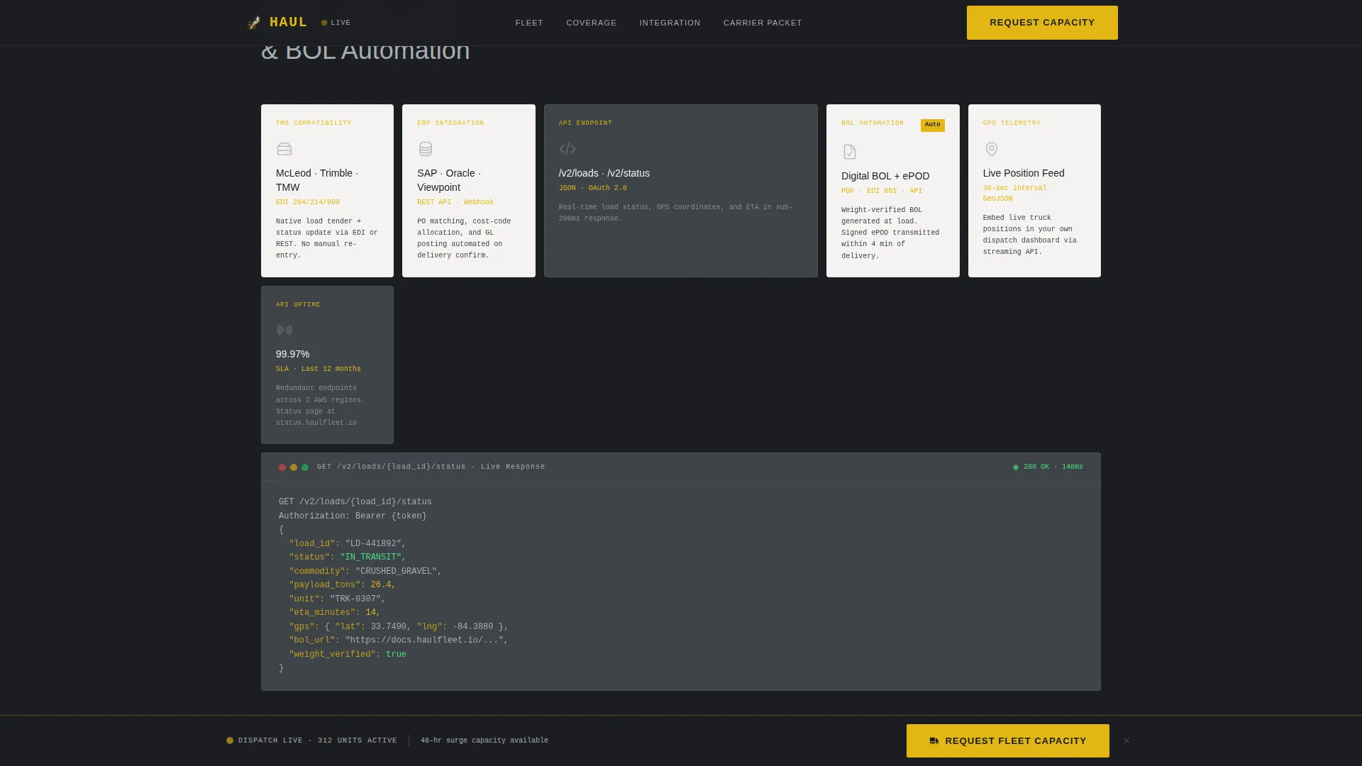Precision Bulkdelivery | Free Website Template | Rocket